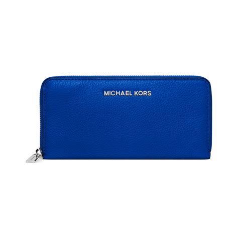 michael kors essential zip wallet powder blue|Michael Kors Essential Zip Wallet.